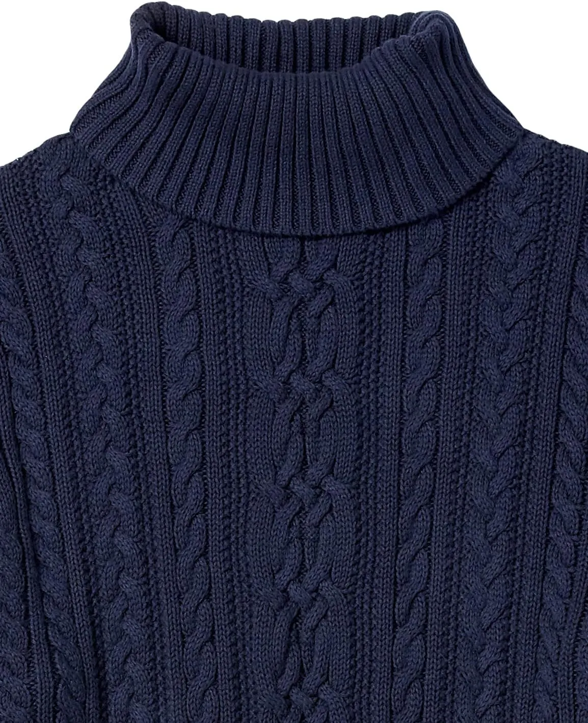 Amazon Essentials Women's Fisherman Cable Turtleneck Sweater (Available in Plus Size)