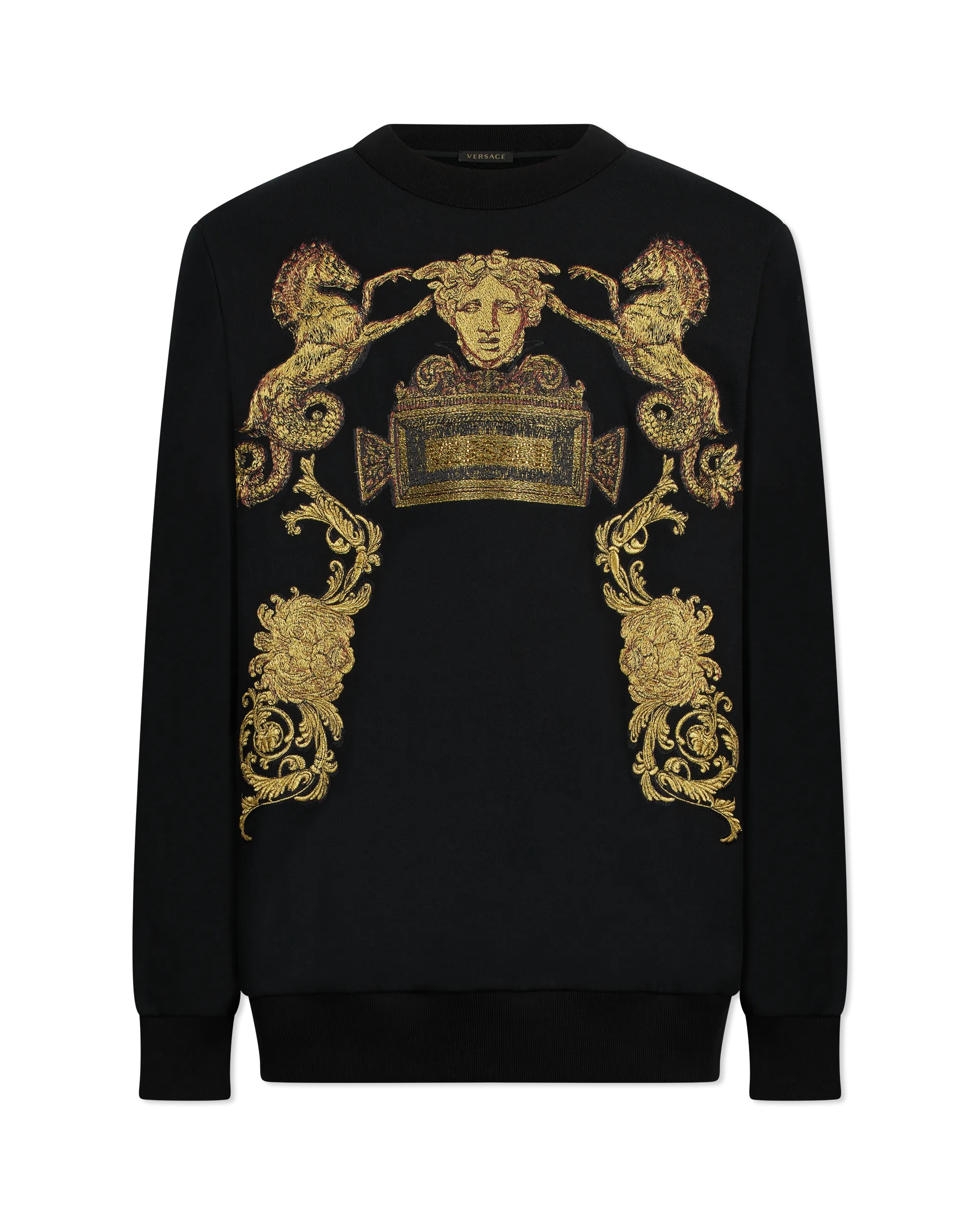 Baroque Applique Sweatshirt