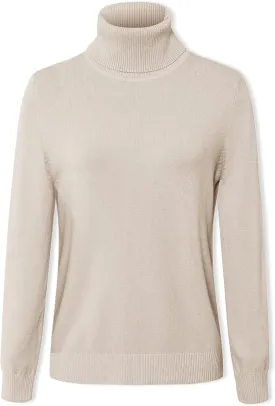 DAIMIDY Women's Long-Sleeve Turtleneck Sweater