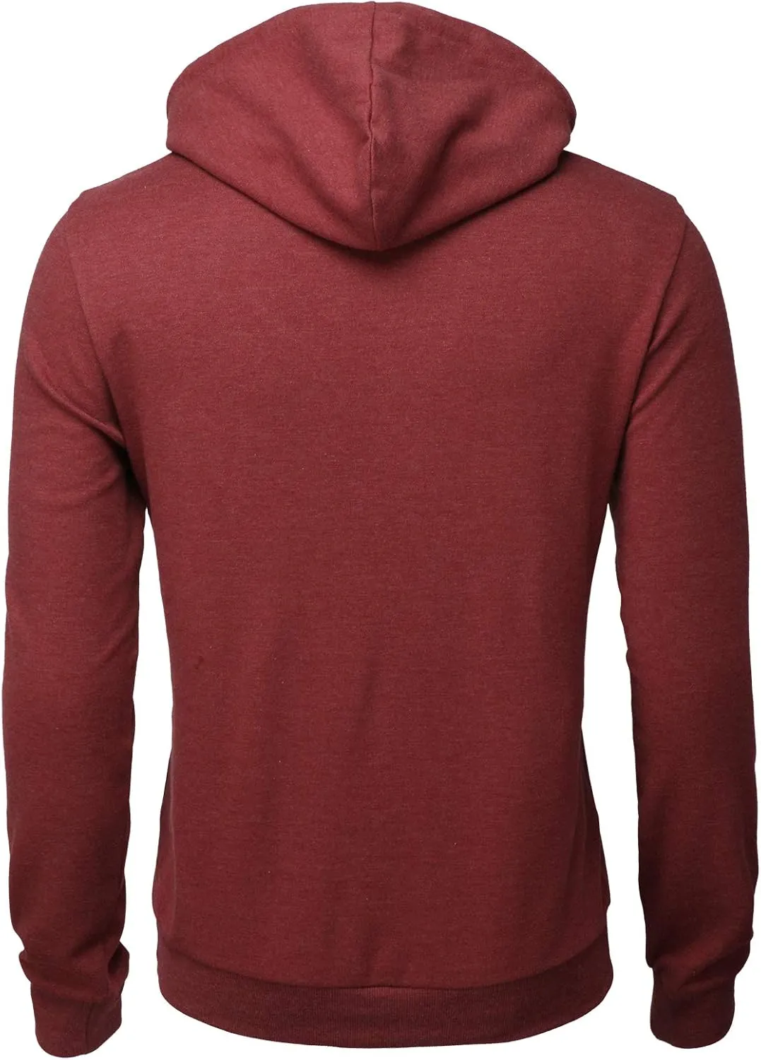 H2H Men's Pullover Hoodie Lightweight Long Sleeve with Kangaroo Pocket Slim Fit Basic Casual Sweatshirt
