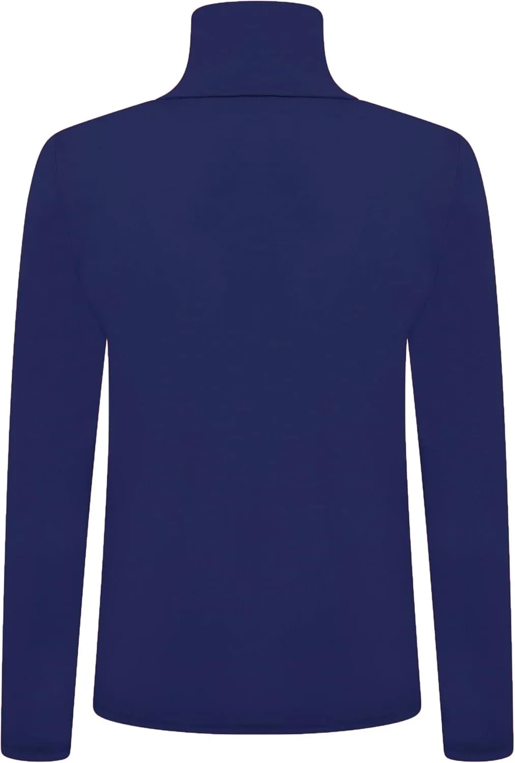Loxdonz Girls Long Sleeve Turtleneck Tee Shirt Kids Casual High Neck Tops T-Shirts | Youth Size 3-14