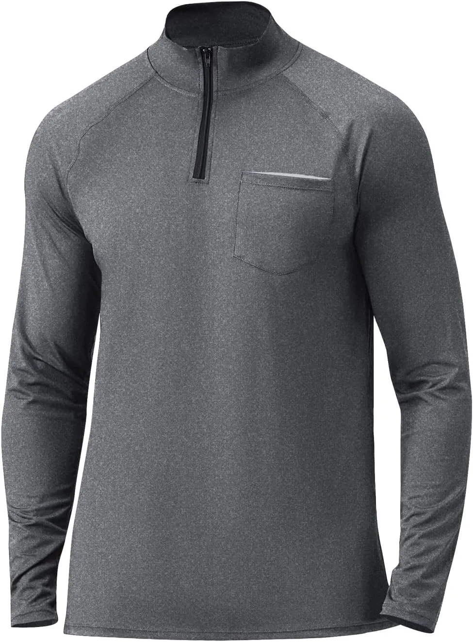 Men's Quarter Zip Pullover Long Sleeve Golf Shirts 1/4 Half Zip Sweatshirts for Golf Polo Fishing Athletic