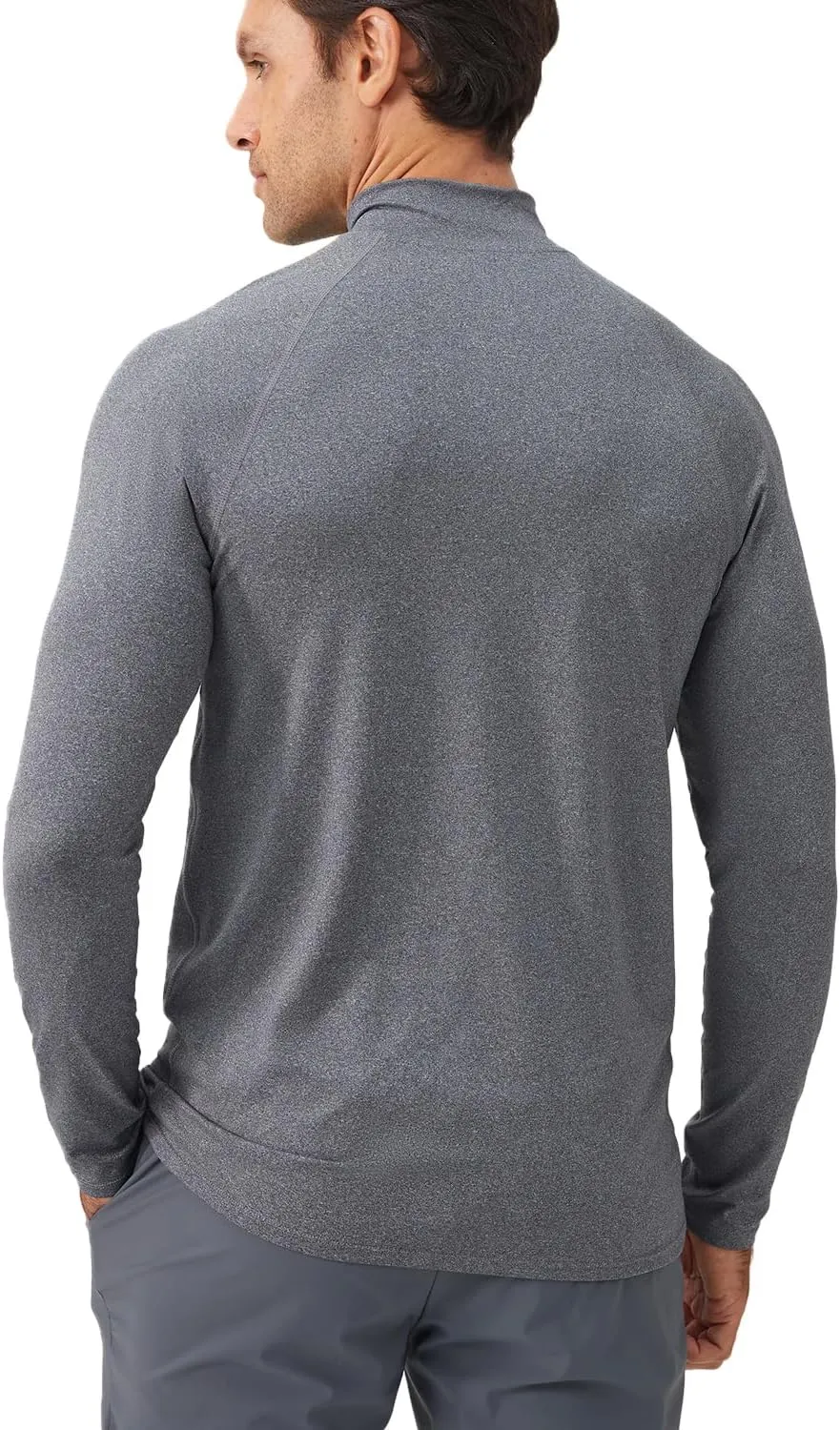 Men's Quarter Zip Pullover Long Sleeve Golf Shirts 1/4 Half Zip Sweatshirts for Golf Polo Fishing Athletic