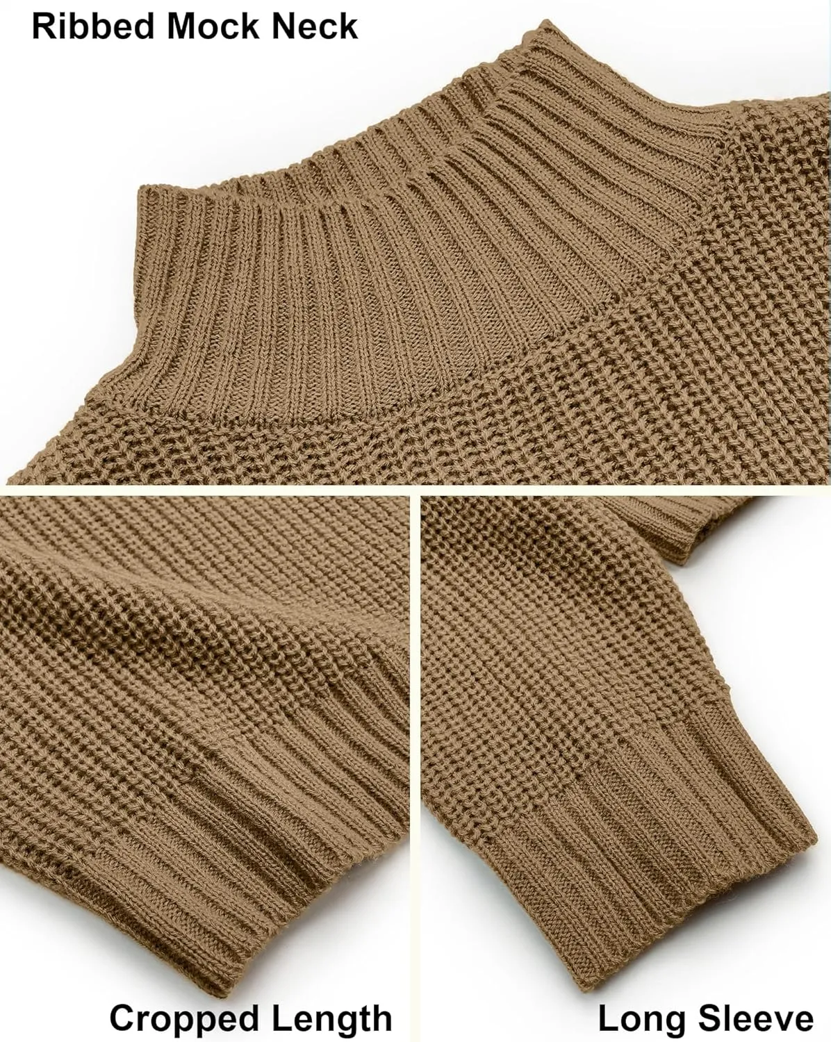 Womens Lightweight Cute Turtleneck Ultra Cropped Sweaters Spring 2025 Ribbed Knit Crop Thin Pullover Sweater